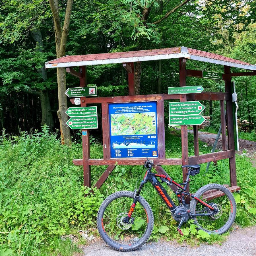 Urlaubsdomizil Am Toepfer - Ferienwohnungen In Olbersdorf Buitenkant foto