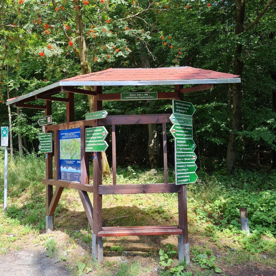 Urlaubsdomizil Am Toepfer - Ferienwohnungen In Olbersdorf Buitenkant foto
