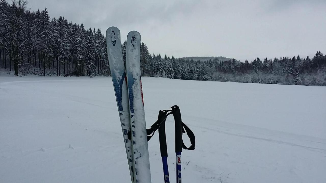 Urlaubsdomizil Am Toepfer - Ferienwohnungen In Olbersdorf Buitenkant foto