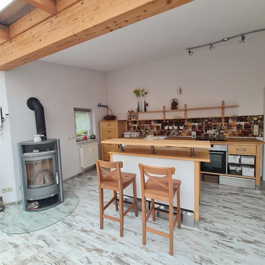 Urlaubsdomizil Am Toepfer - Ferienwohnungen In Olbersdorf Buitenkant foto