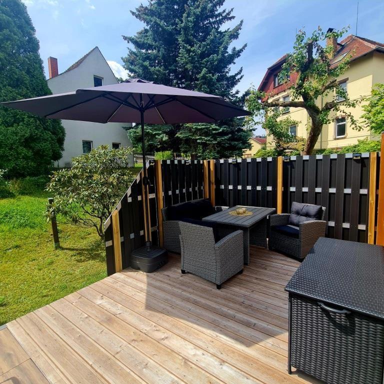 Urlaubsdomizil Am Toepfer - Ferienwohnungen In Olbersdorf Buitenkant foto